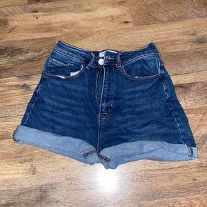 Wax | Jean collection, super cute Jean shorts, dark blue size medium